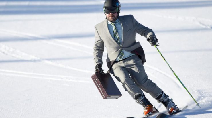 Vail Skier Visits Down